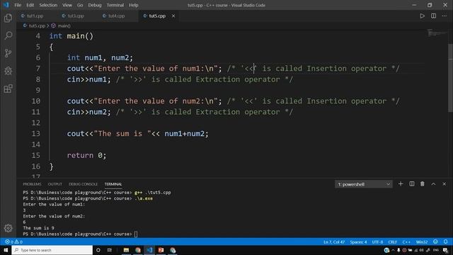 C++ Basic Input/Output & More | C++ Tutorials for Beginners #5 смотреть онлайн