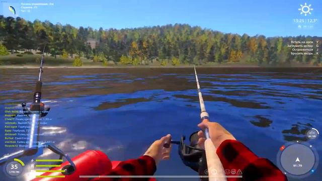 Русская рыбалка 4(рр4/rf4) - река Нижняя Тунгуска, фарм 500+ монет!!! смотреть онлайн