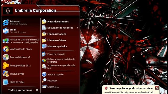 Umbrella Corporation Computer HD