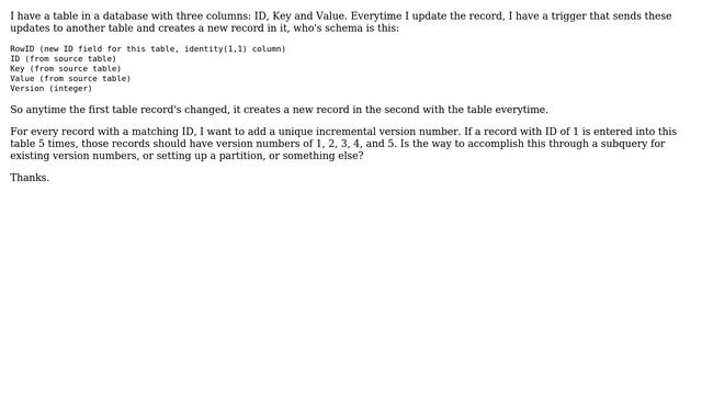 Databases: Adding Row Version to SQL Server table (3 Solutions!!) смотреть онлайн
