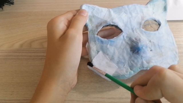 КАК СДЕЛАТЬ ПАПЬЕ МАШЕ МАСКУ ДЛЯ КВАДРОБИКИ!? /у меня испортилась маска, как починить?#fakebody смотреть онлайн