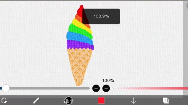 Опять мороженка, пряничный человечек в восторге. Рисуем мороженое. смотреть онлайн