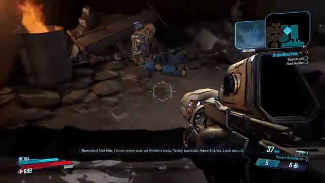 Borderlands® 3 gameplay walkthrough - On the Blood Path Side Mission смотреть онлайн