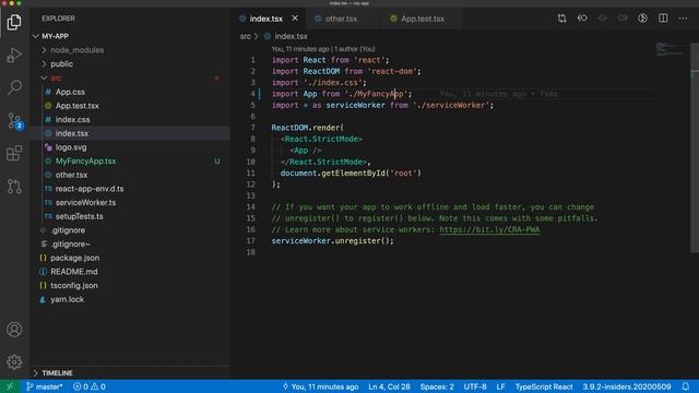 VS Code tips — Rename on import paths for JavaScript and TypeScript смотреть онлайн