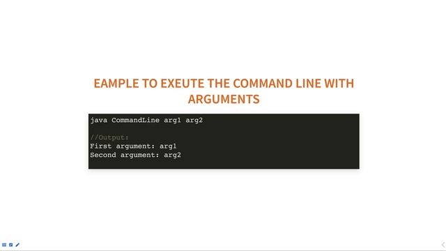 Command-Line arguments in java смотреть онлайн