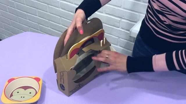 РАСПАКОВКА И ОБЗОР ДЕТСКОЙ ПОСУДЫ ИЗ БАМБУКА смотреть онлайн