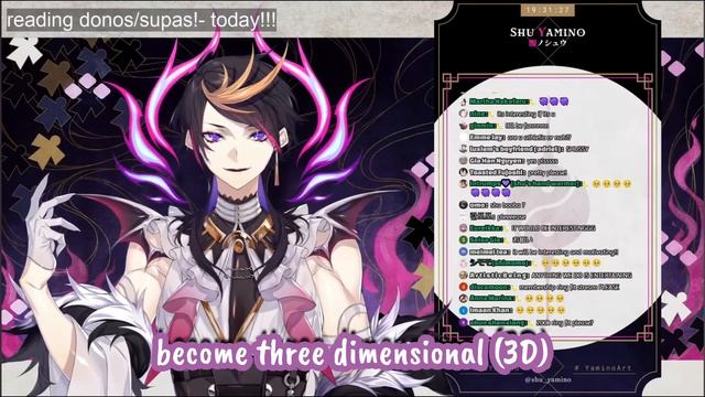 Shu's Promise to Do A Ring Fit Stream If He's 3D [Shu Yamino/Nijisanji EN] смотреть онлайн