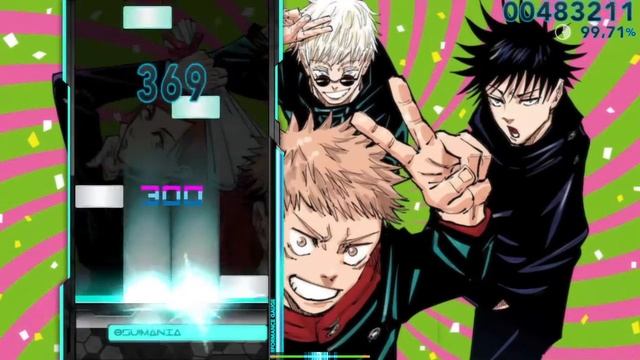 [4K Osu!mania] Jujutsu Kaisen OP (Kaikai Kitan - Eve) смотреть онлайн