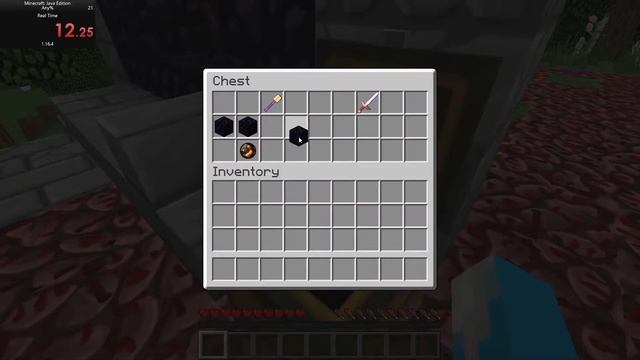 Minecraft Java 1.16.4 World Record Enter Nether Random Seed Glitchless Speed Run (00:24:87) смотреть онлайн