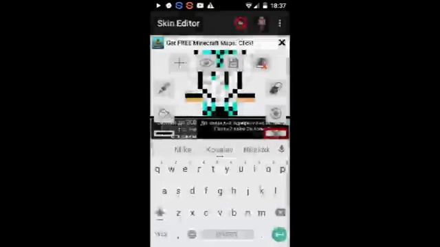 Видео урок#1| Как установить, и поставить свой скин на Minecraft Pe :) смотреть онлайн