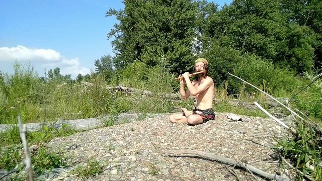 August 8, 2020 meditative walk to the river, along the winter route. смотреть онлайн