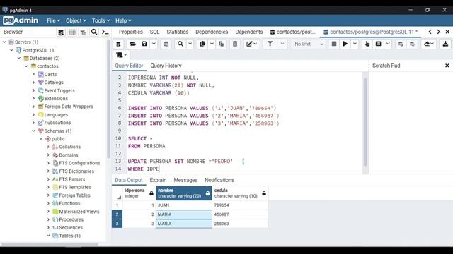 POSTGRES SQL смотреть онлайн
