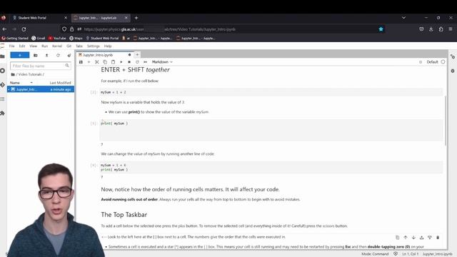 Python 0 - Introduction to Jupyter Labs Interface and Controls (1/16) смотреть онлайн