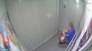 Застрял в лифте жара +37