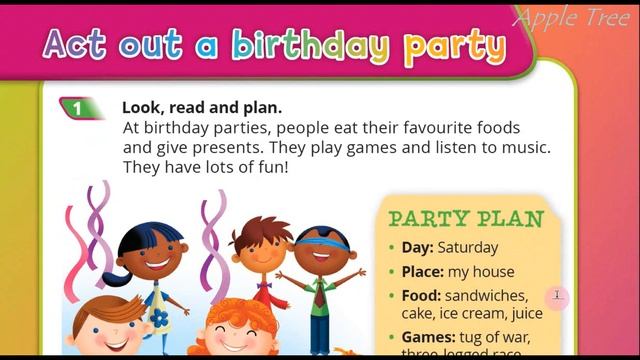 Quick Minds 3 Unit 3 Quiz Time. Act Out A Birthday Party Pp. 34-35 Pupil's Book ✅Відеоурок