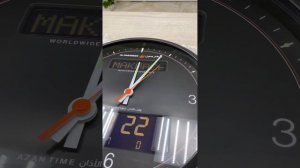 Как настроить настенные часы фирмы Альхарамайн