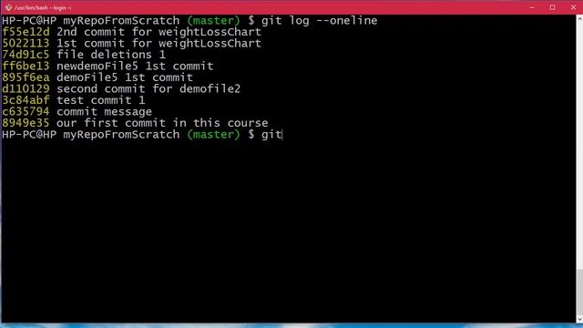 029 How to check commit history in Git Repository Lab смотреть онлайн