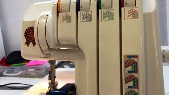 КАК ЗАПРАВИТЬ ОВЕРЛОК? ПОДРОБНОЕ ВИДЕО смотреть онлайн