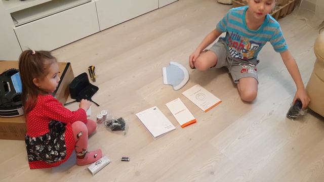 Робот пылесос ILIFE V55 Pro - распаковка смотреть онлайн