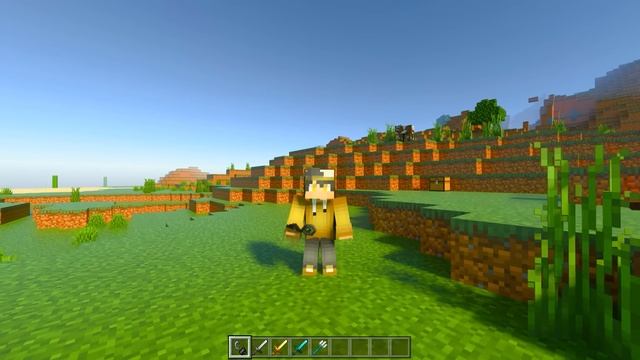 NEW PLAYER ANIMATION V0.6.7 !! MO'BENDS + CAPE !! SUPPORT MCPE 1.19+ !! смотреть онлайн