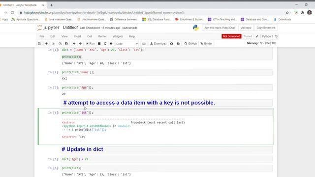 5.Python Dictionary смотреть онлайн