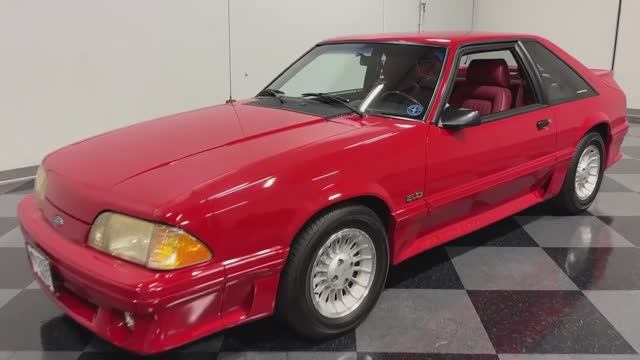 1989 Ford Mustang GT 25th Anniversary смотреть онлайн