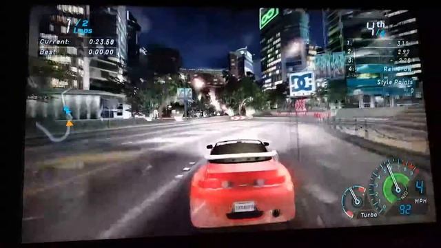 "NEED FOR SPEED UNDERGROUND." WINDOWS 10 GAME TEST смотреть онлайн