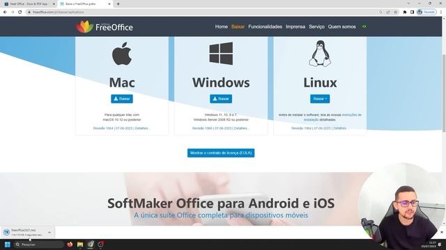 COMO OBTER O PACOTE OFFICE OFICIAL E DE GRAÇA 2023 | (Word, Excel, PowerPoint) PT-BR! смотреть онлайн