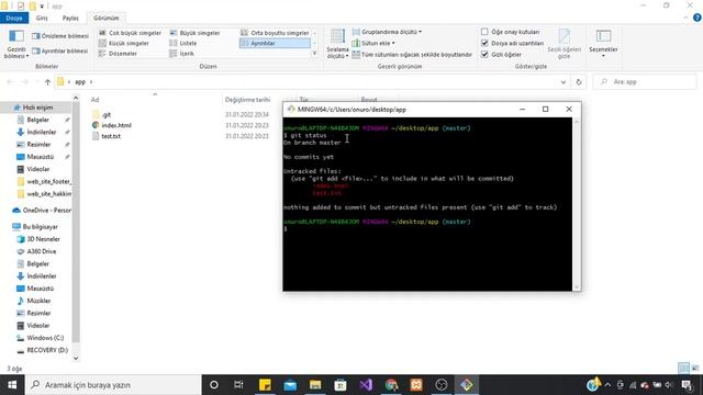 Git Dersleri -05- Git Status смотреть онлайн