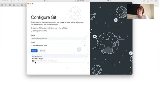 Урок 9 часть 2 - регистрация на github.com смотреть онлайн