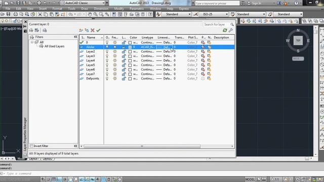 AutoCAD 2013 Tutorial - Layers / AutoCAD 2013 Layer Ayarlama смотреть онлайн