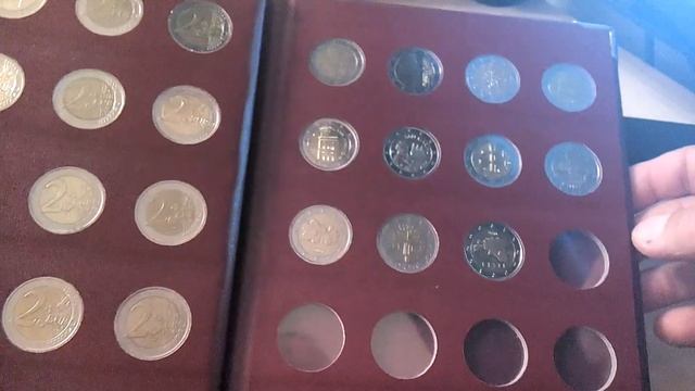 Альбом для монет от Albo Numismatico -  Регулярные монеты 2 евро