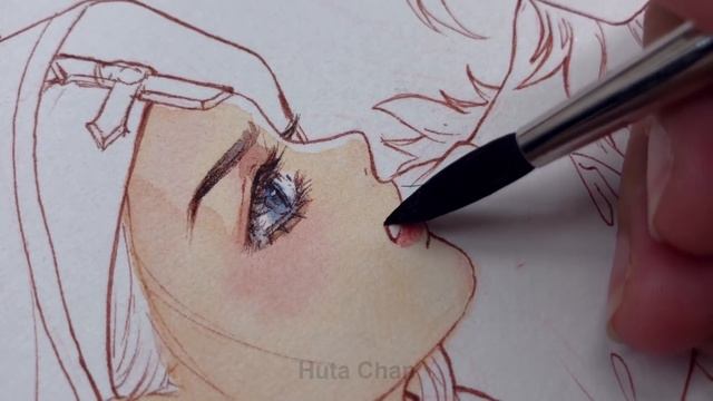 THE NUN & VAMPIRE - Drawing a New Monster Couple? | Huta Chan смотреть онлайн