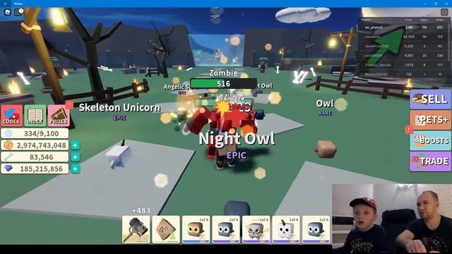 РОБЛОКС симулятор Охоты ROBLOX на РУССКОМ Мистер Платон и Папа смотреть видео роблокс поззи смотреть онлайн