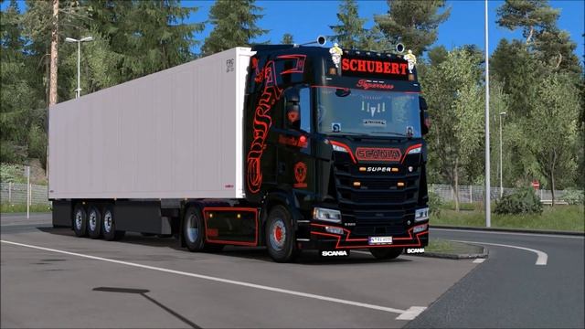 [ETS2 v1.36] Scania S Multicolor *AST - SkinWork* смотреть онлайн