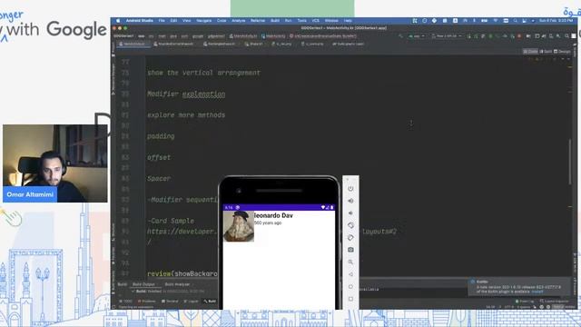 (عمر التميمي) Jetpack compose Layout and theming : سلسلة الأندرويد смотреть онлайн