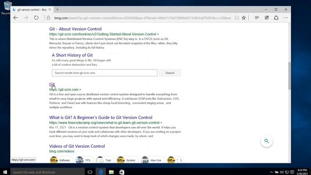 Downloading Git On Windows смотреть онлайн