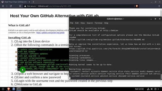 Host Your Own GitHub Alternative with GitLab смотреть онлайн