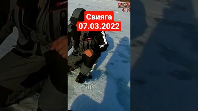 Рыбалка на реке Свияга 07.03.2022. #shorts смотреть онлайн