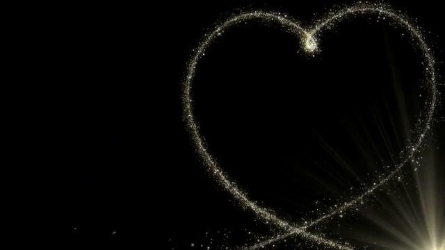 ФУТАЖ Звезда рисует сердце - Footage Star draws a heart смотреть онлайн