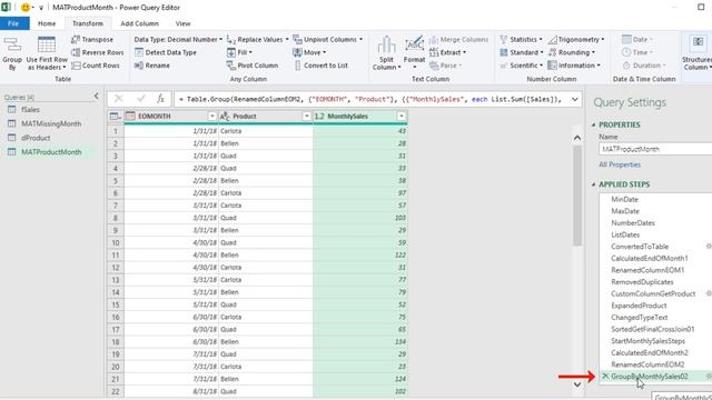 Power Query M Code Custom Function for Moving Annual Total. Excel Magic Trick 1725 смотреть онлайн
