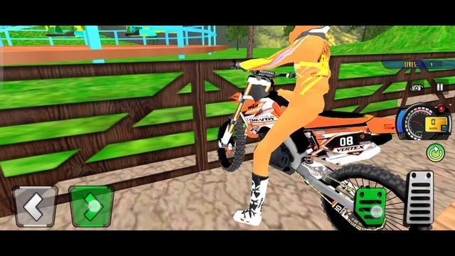 Motocross Dirt Bike Stunt Racing - Offroad Bike Motor Stunt Racer - Android GamePlay #2 смотреть онлайн