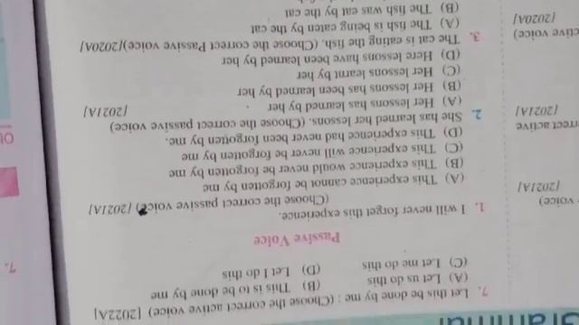 VOICE ( GRAMMAR )|| ACTIVE || PASSIVE || смотреть онлайн