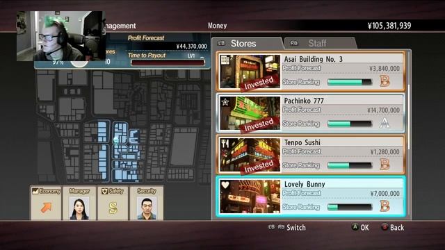 Yakuza 0! Racing and Shakedowns! смотреть онлайн