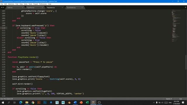 CS50's Introduction to Game Development - Assignment 1: “Flappy Bird, The Reward Update” смотреть онлайн