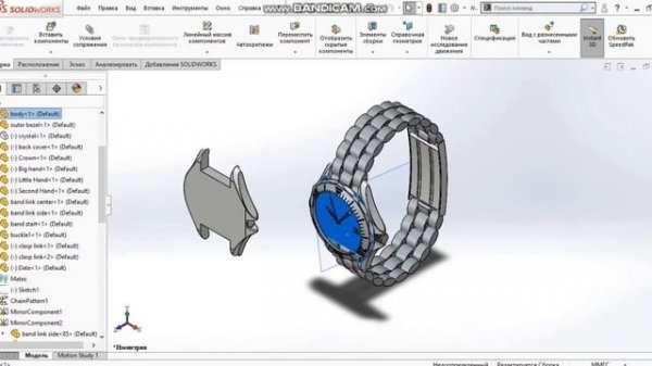 Добавление компонентов сборки Solidworks