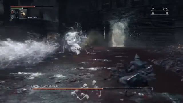 Ludwig - Bloodborne boss fight - Blades of Mercy смотреть онлайн