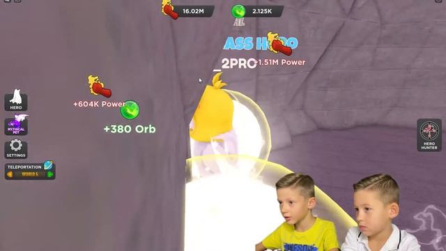 999,999,999 силы за 7 минут! Симулятор самого сильного удара в мире! ROBLOX смотреть онлайн