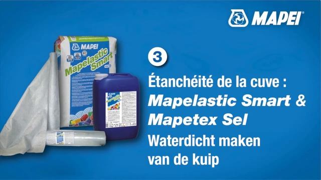 Mapei - Système Pour Piscine / Systeem Voor Zwembad - FR/NL