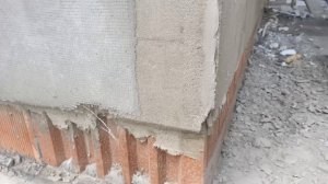 Как производится оштукатуривание фасадов дома из блоков тёплой керамики Porotherm, штукатурка Baumi